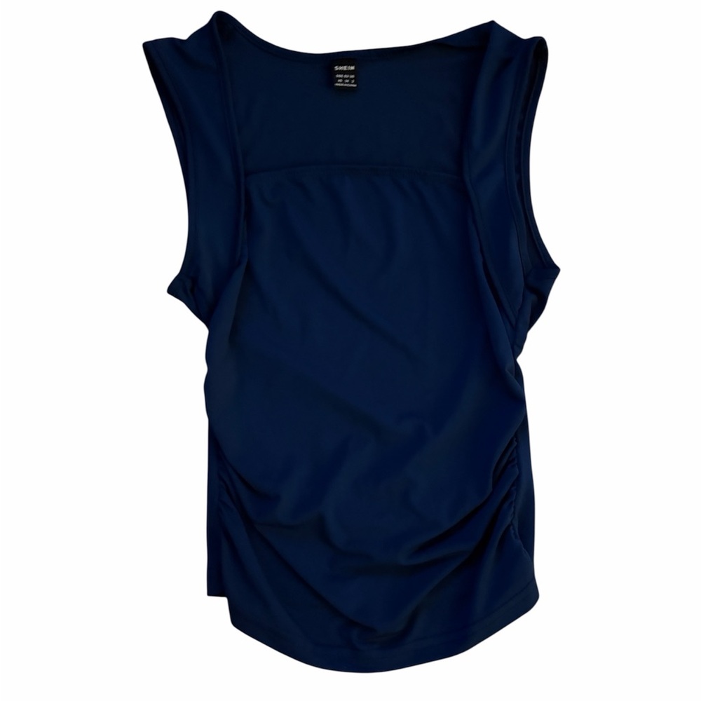 SHEIN Navy Blue Tank Top